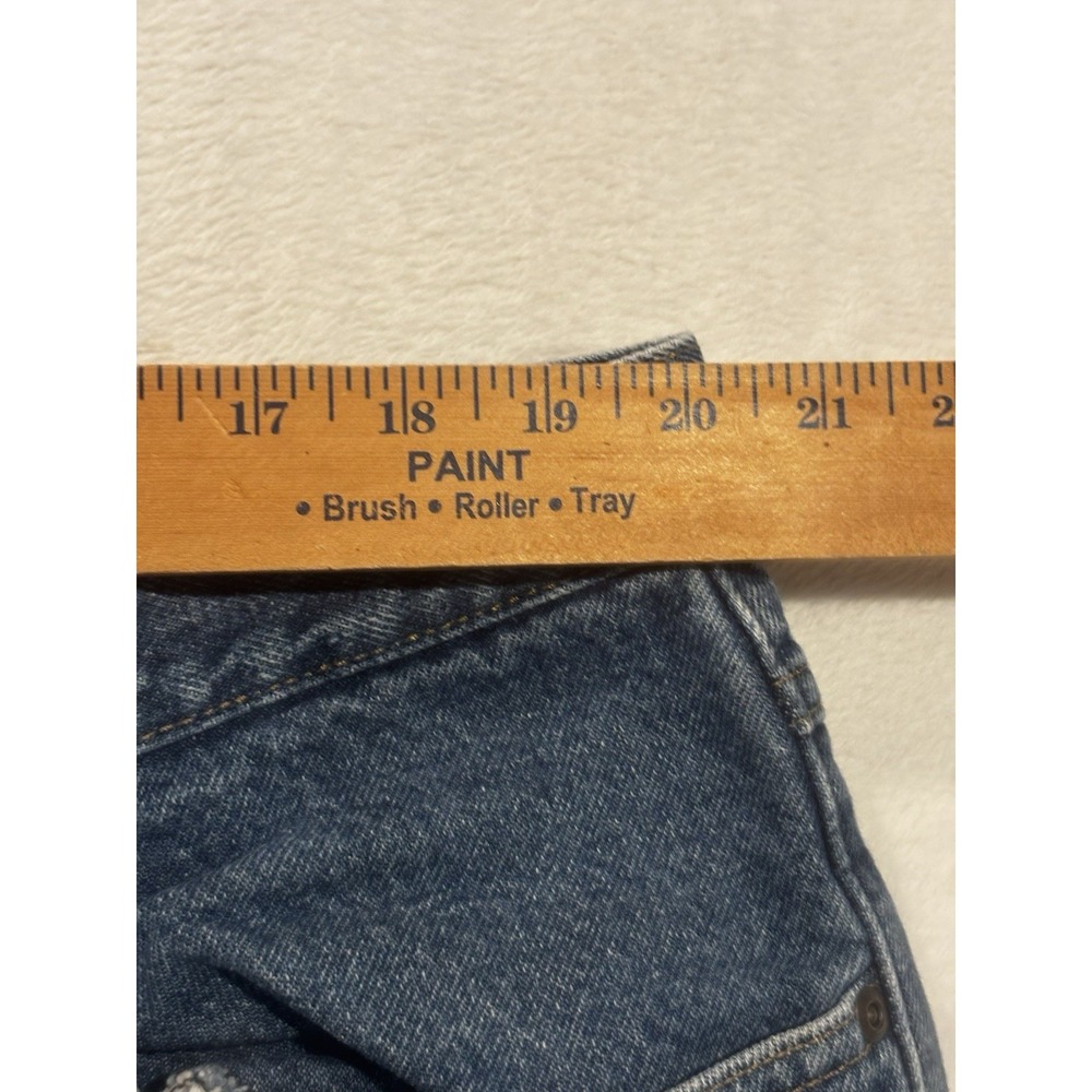 L.L. Bean Fleece Lined‎ Men's 42/29.5 Relaxed Fit Jeans Heavy Duty Denim Raw Hem - Picture 8 of 13